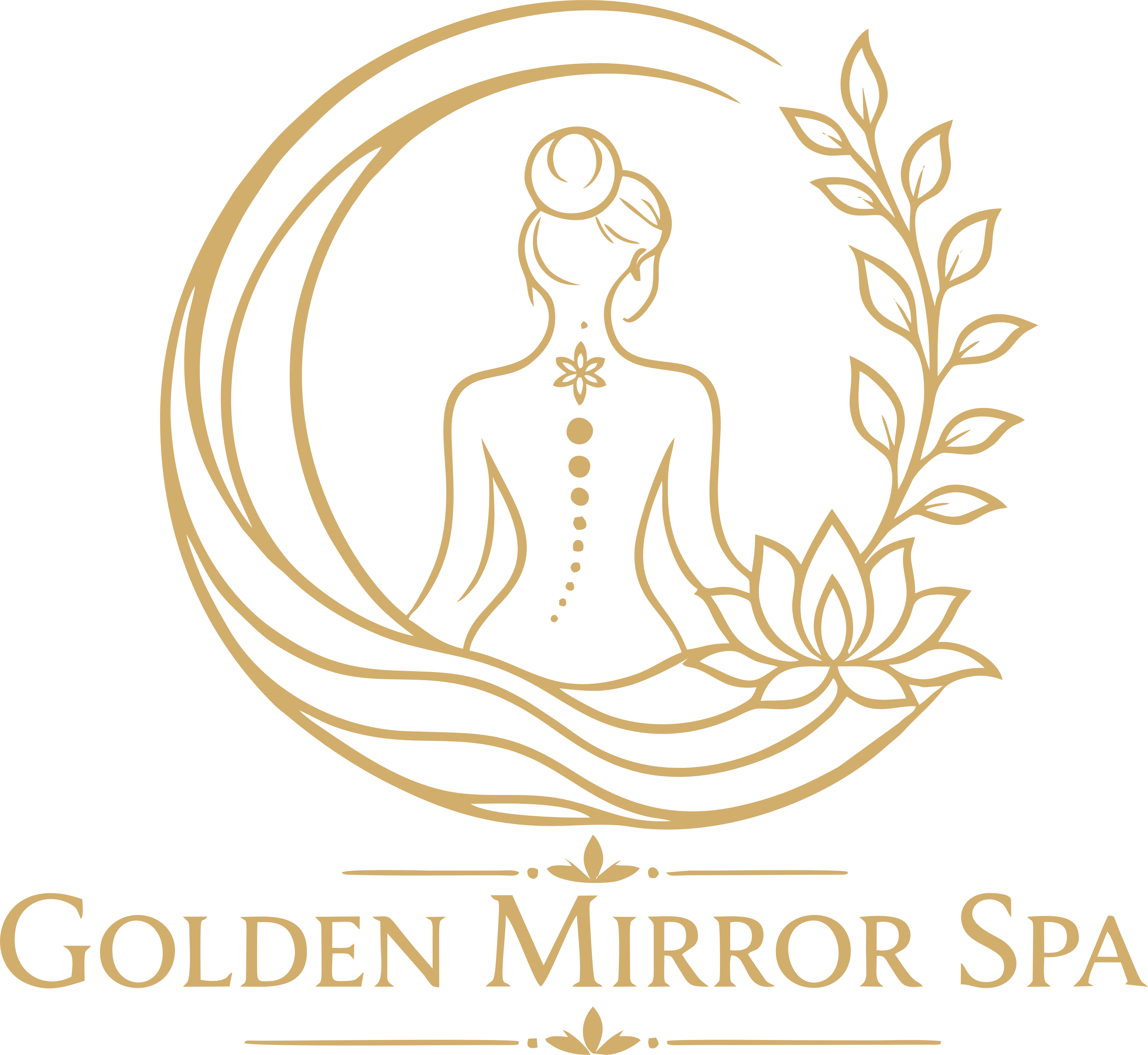 Golden Mirror SPA logo